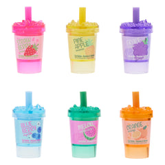 Expressions smoothie lip balm pineapple in bright container for refreshing flavor and hydration