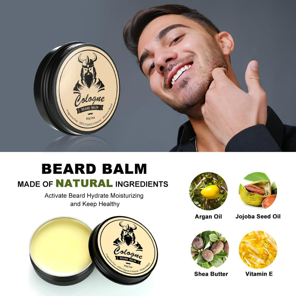 EXREIZST beard brush — detangles and distributes oil for smoother, healthier-looking beard.