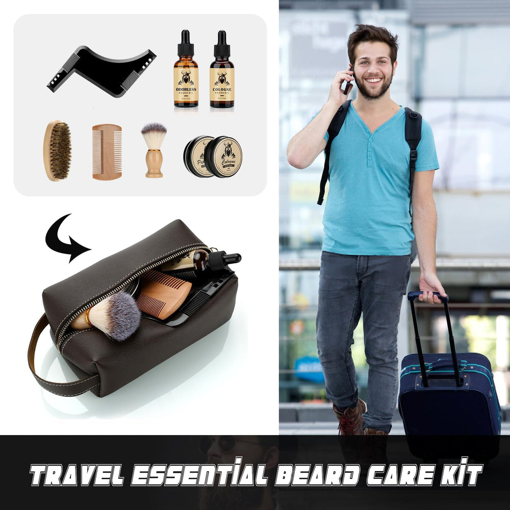 EXREIZST beard comb — helps shape and tame with precision during styling routines.