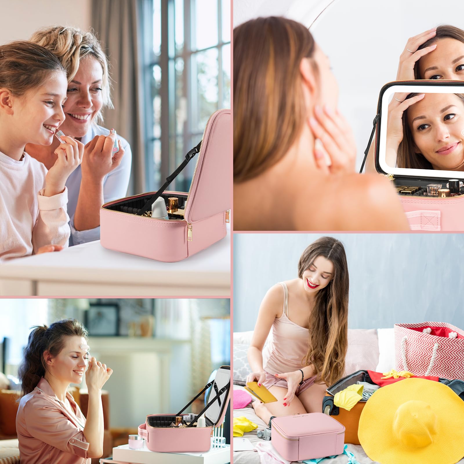 Extrei Gent makeup case is gift-ready for women who love organization.