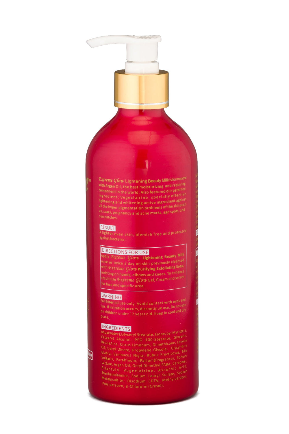 Extreme Glow bottle-pour shot highlighting smooth application for even tone