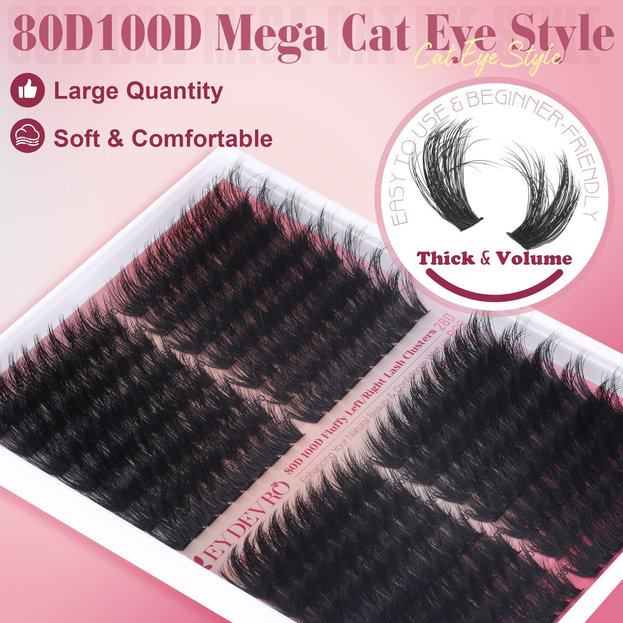 EYDEVRO lash bond and seal waterproof glue for durable wear