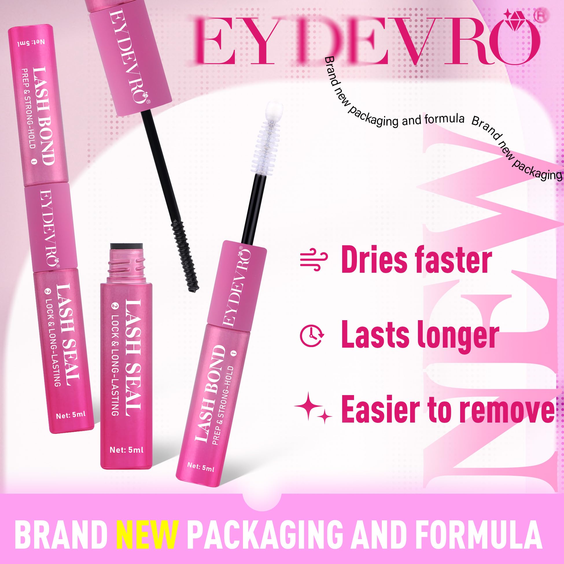 EYDEVRO lash tweezers precision applicator for accurate placement