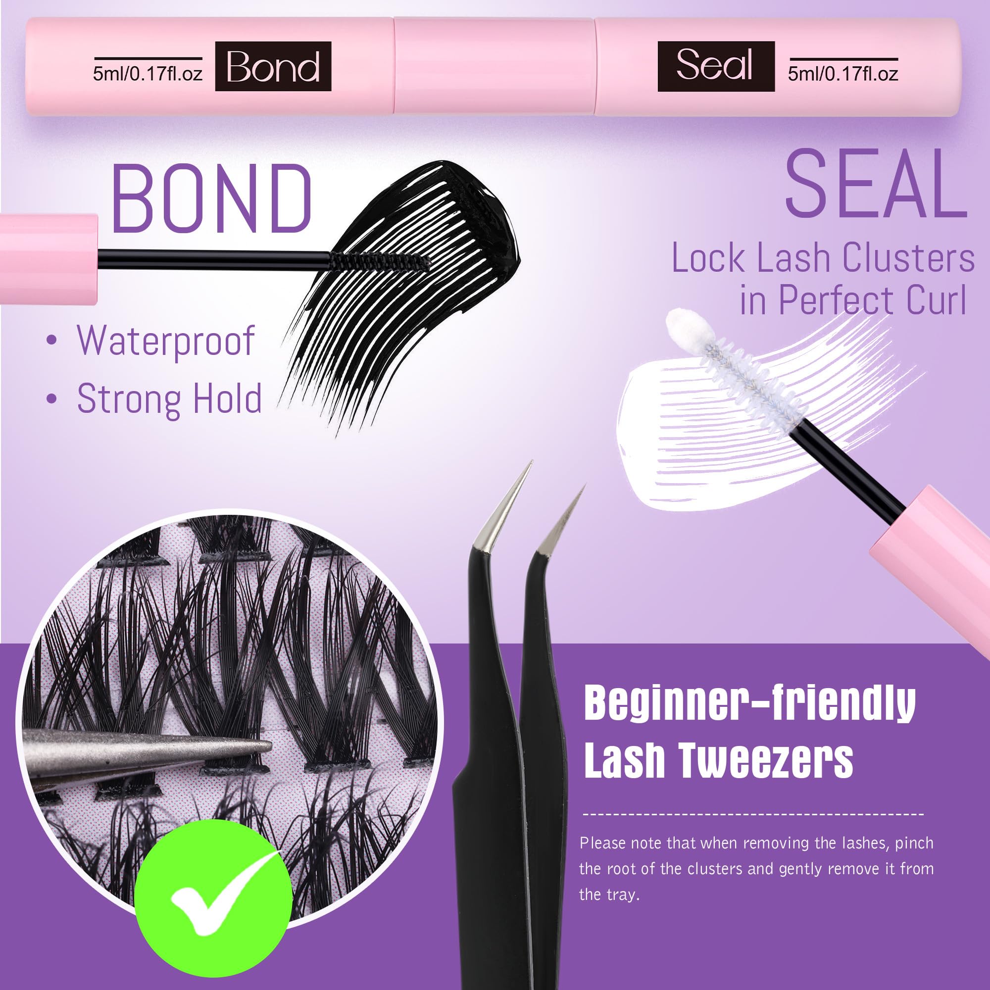 EYDEVRO sweatproof lash extension kit emphasizes durability during workouts or heat