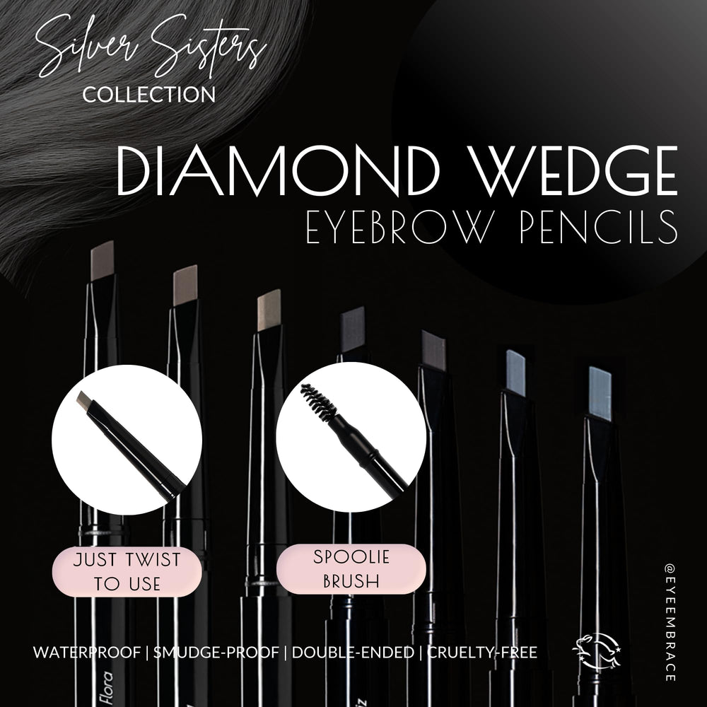 Eye Embrace Grace angled-tip close-up highlighting smooth, natural-looking cool-tone brows.