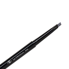 Eye Embrace Grace medium-gray pencil close-up with Diamond Wedge tip for precise brow definition.