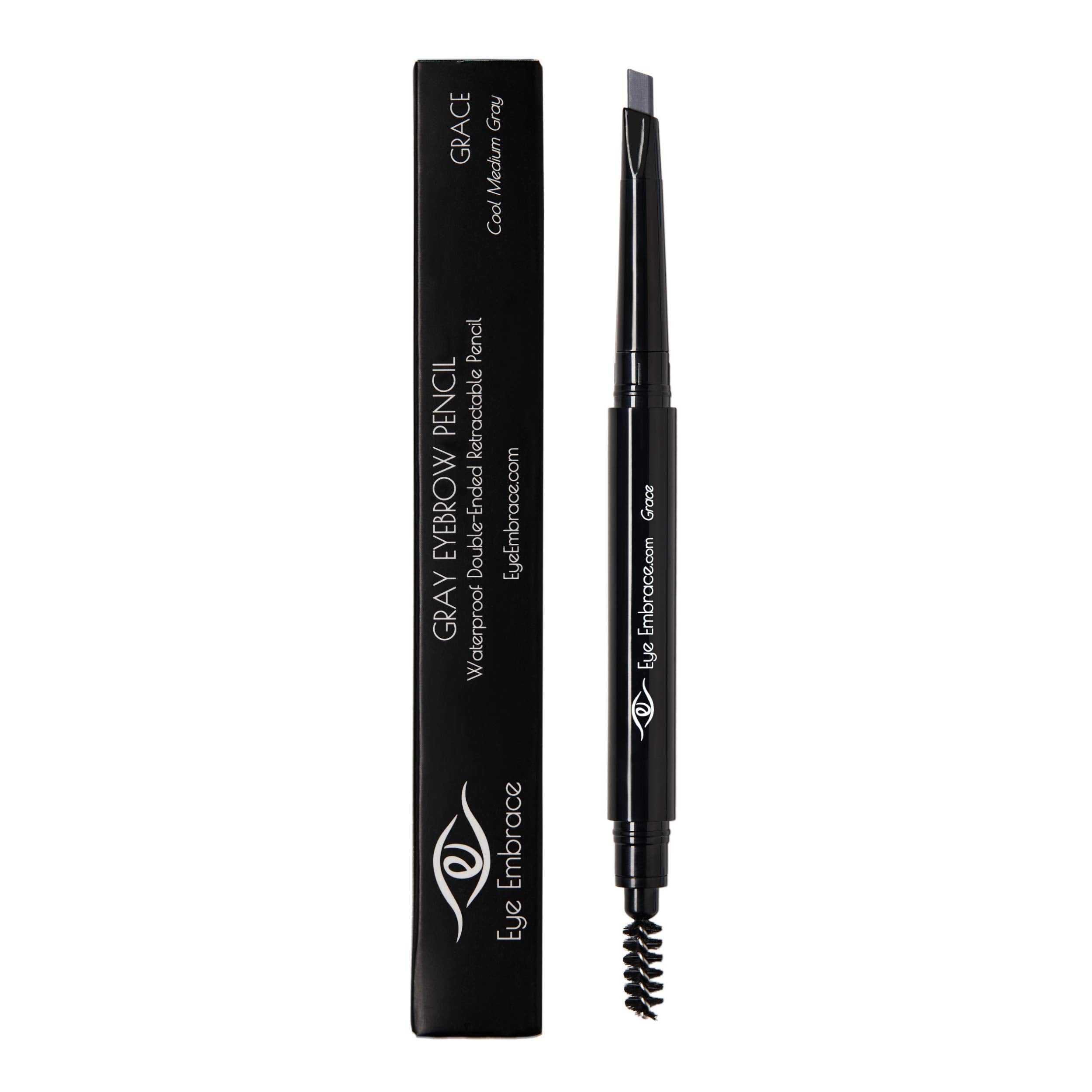 Eye Embrace Grace waterproof swatch illustrating long-lasting, smudge-proof brow color.
