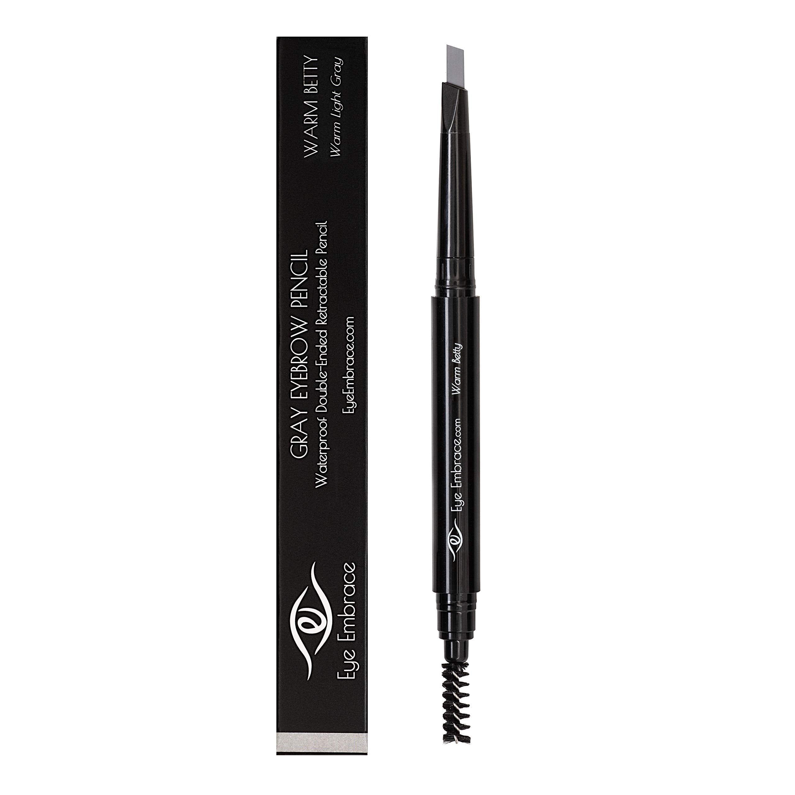 Eye Embrace Warm Betty spoolie blends brows for a seamless finish.