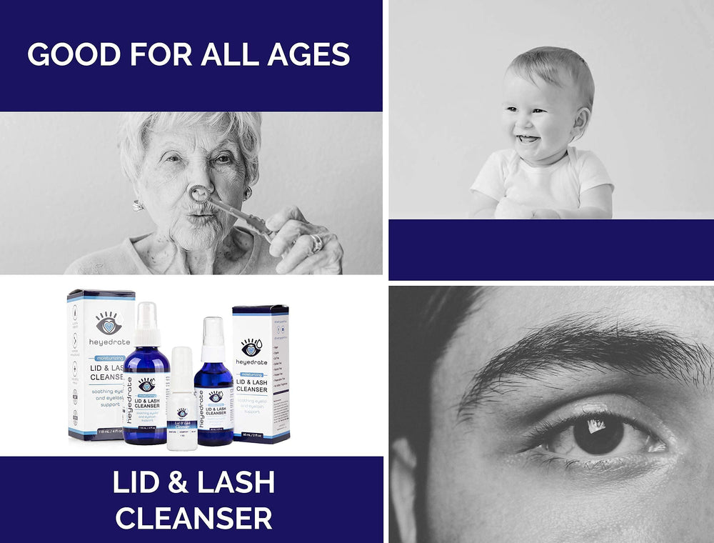 Eye Love lid-lash-cleanser-packaging shows sustainable 2oz glass bottle option.