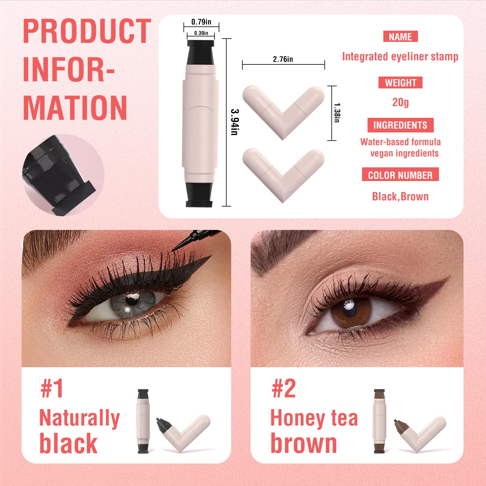 eyeliner-stamp gift-packaging elegant packaging makes a thoughtful present.