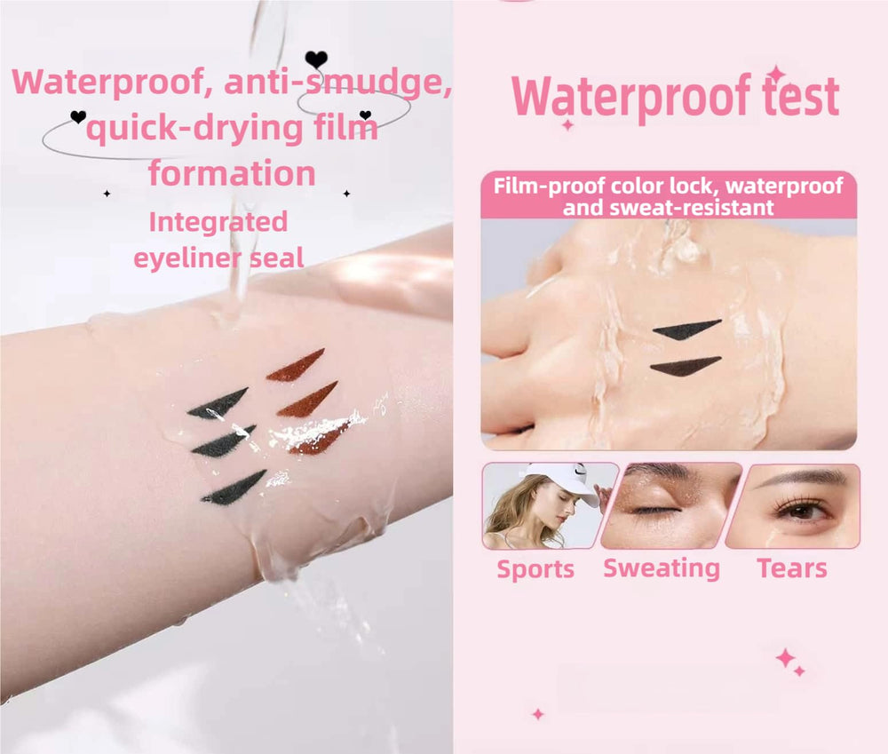 Eyeliner Stamp textura suave para deslizamiento comodo.