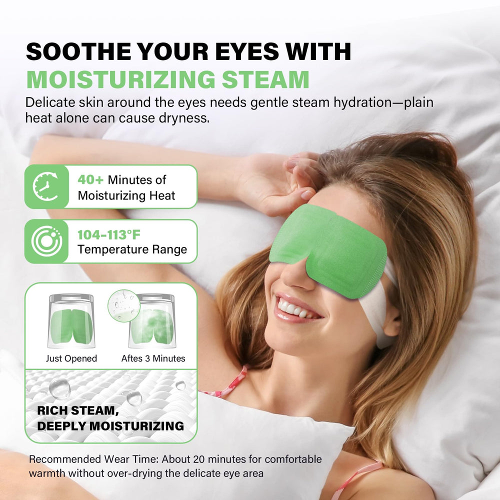 Eyevana mask uses hypoallergenic lint-free fabric for sensitive skin comfort.