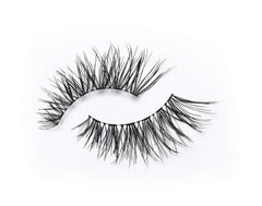 Eylure Fluttery Light 008 close-up shows twisty texture for creative makeup looks.