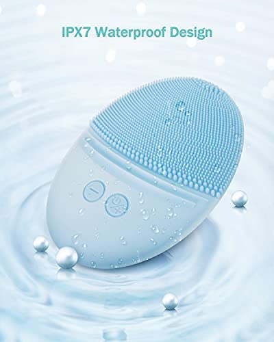 EZBASICS facial brush massaging action—supports increased circulation during daily routines