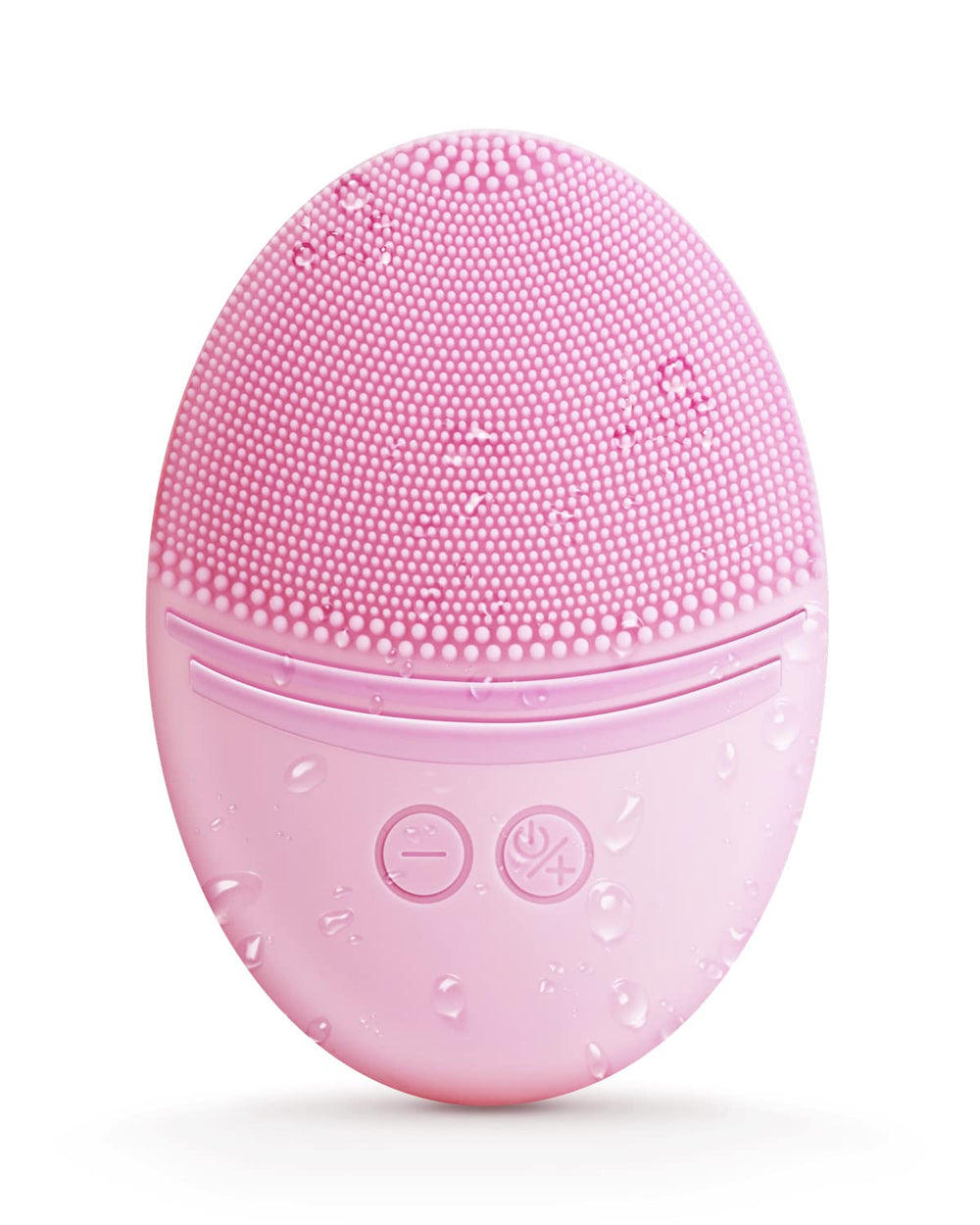 EZBASICS facial cleansing brush soft silicone closeup for gentle, hygienic cleansing