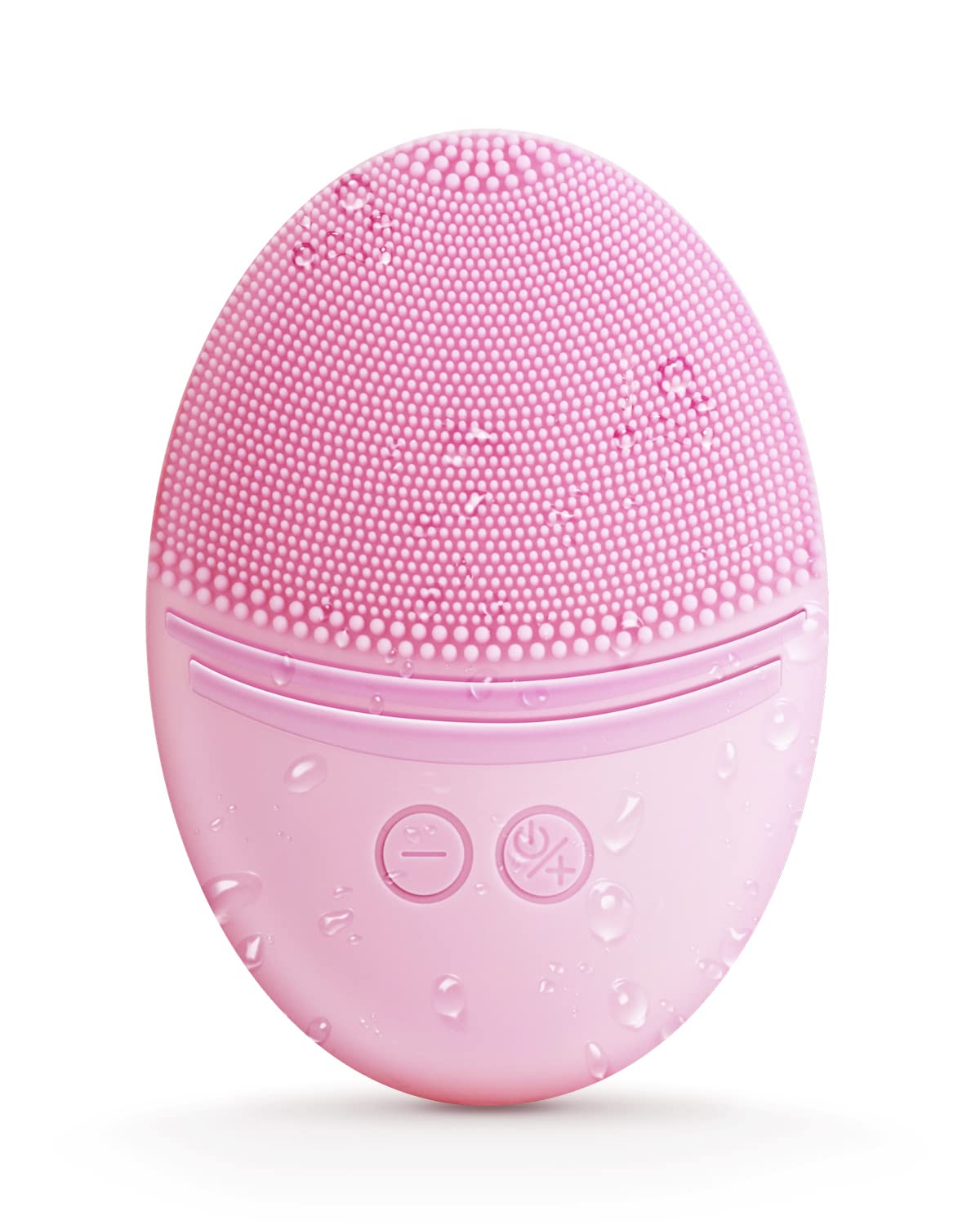 EZBASICS facial cleansing brush soft silicone closeup for gentle, hygienic cleansing