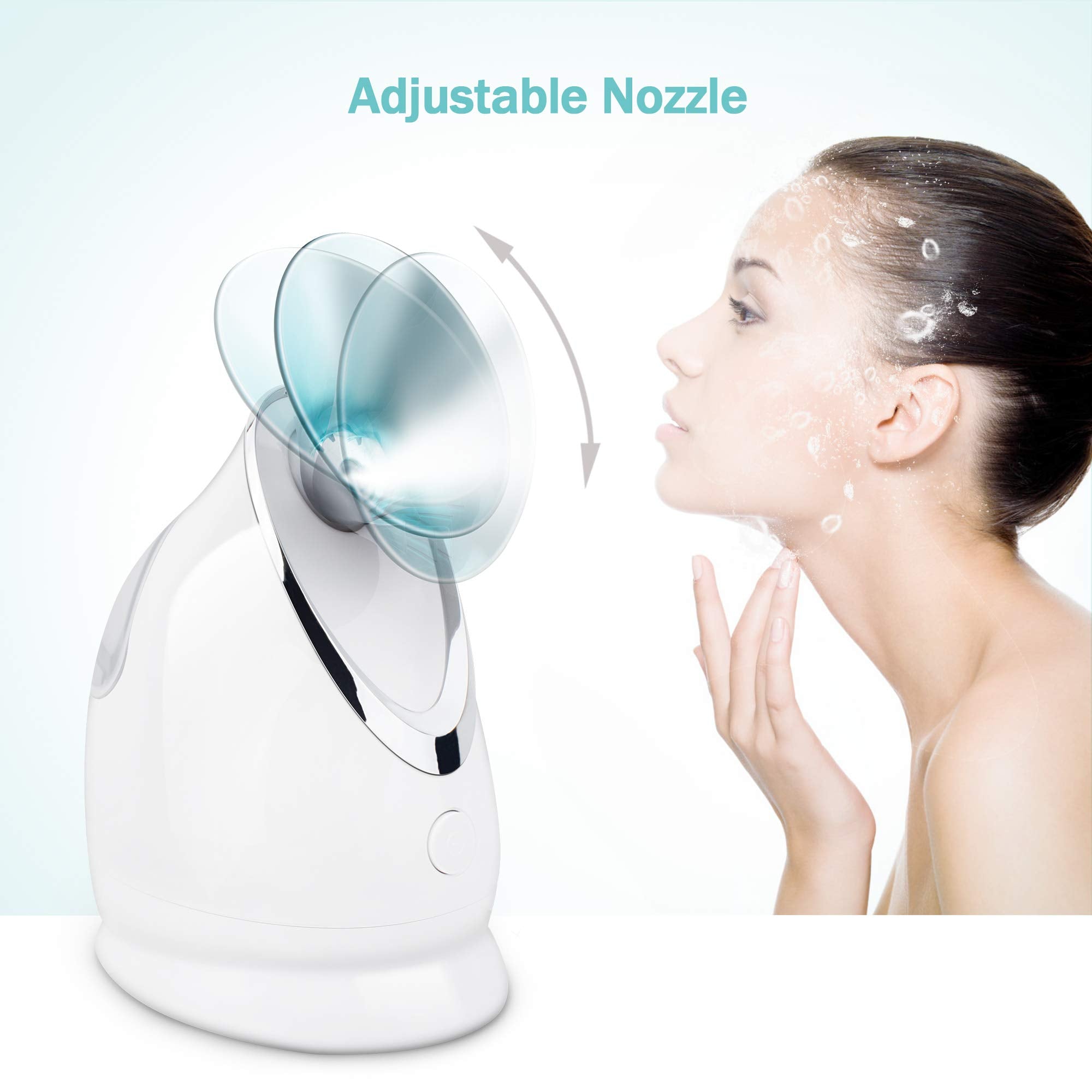 EZBASICS facial steamer aromatherapy pads ready for calming rituals.