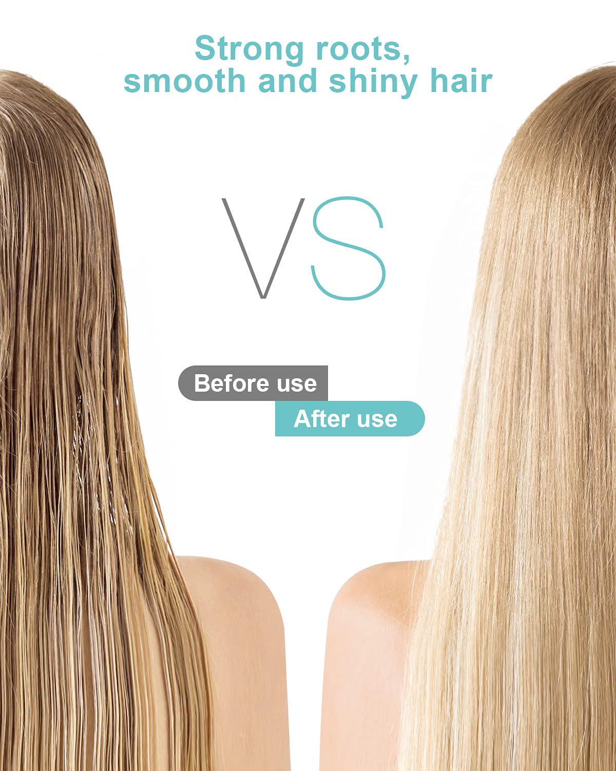 EZBASICS hair steamer in action emitting warm mist.