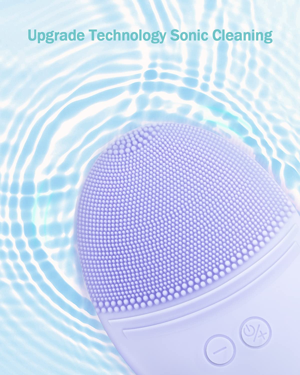 EZBASICS oval-handle design fits comfortably for one-handed cleansing.