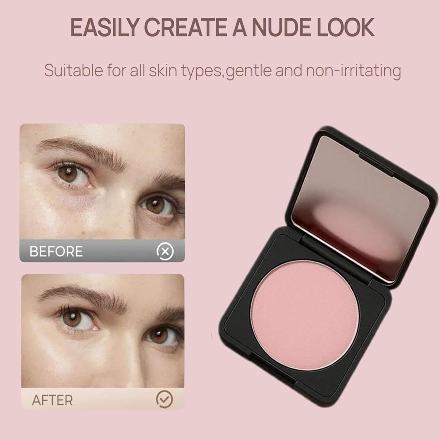 EZBNG Luminance under-eye brightener hydrating formula delivering comfortable wear.
