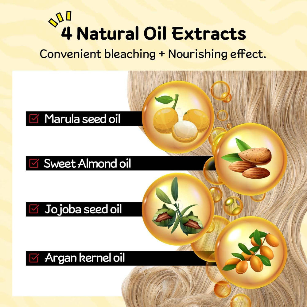 ezn bleaching lift image captures high lifting potential without heat.