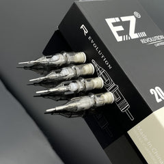 EZTAT2 round liner 5RL needle tip highlighted for precise line work and clean ink flow.