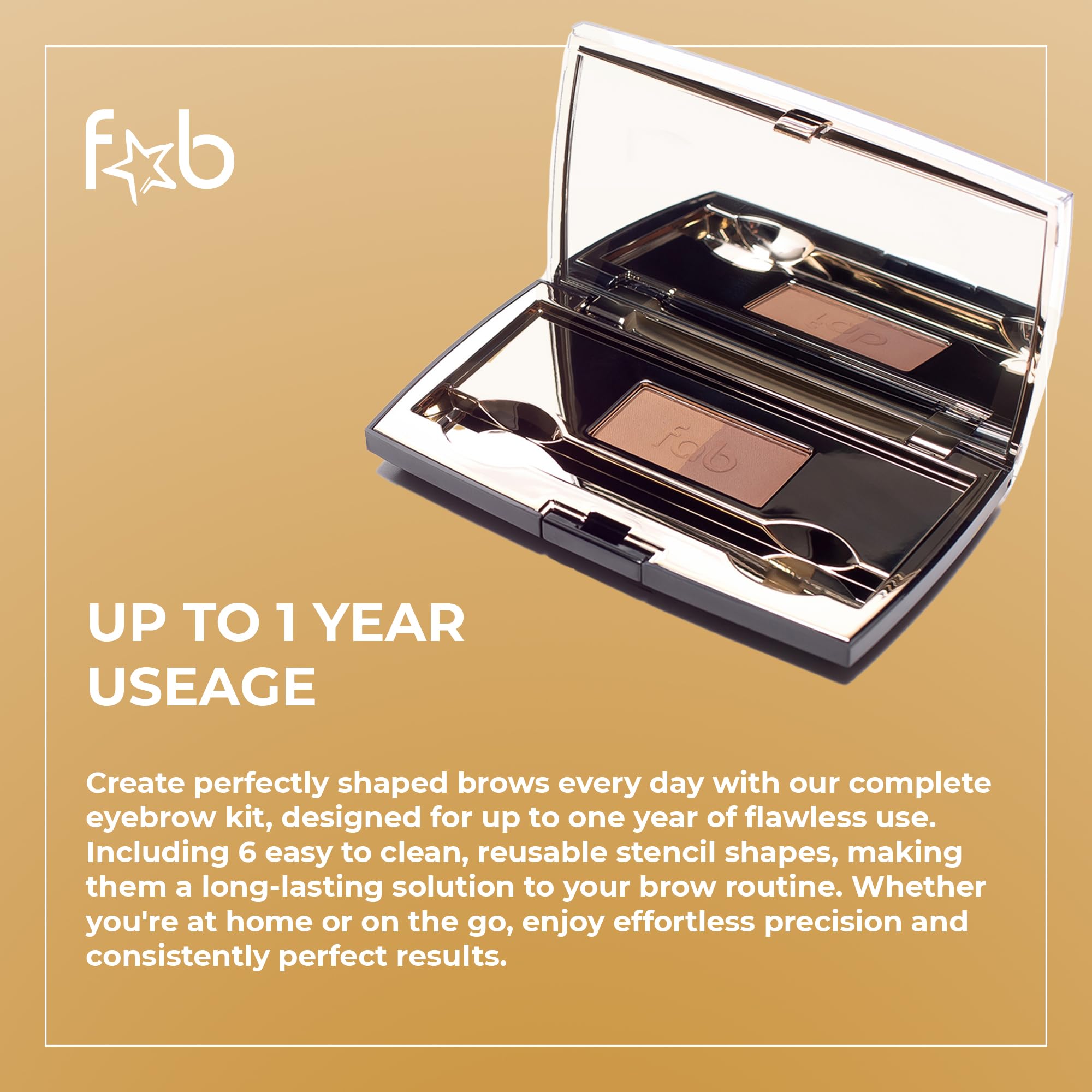 Fab Brows Duo arch-alignment guide helps symmetry.