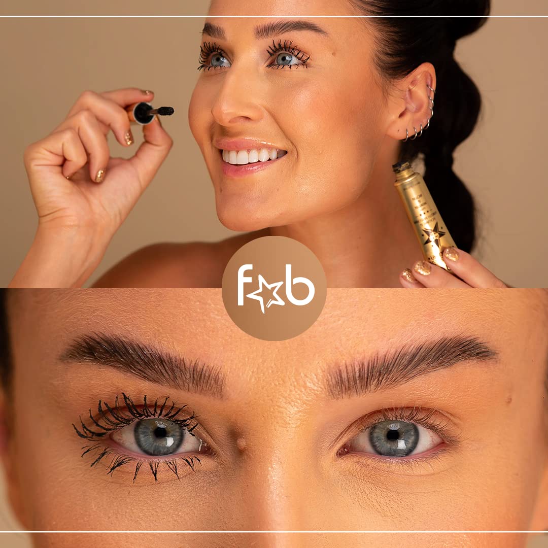 Fab Brows branding and 10ml tube ready for travel touch-ups.