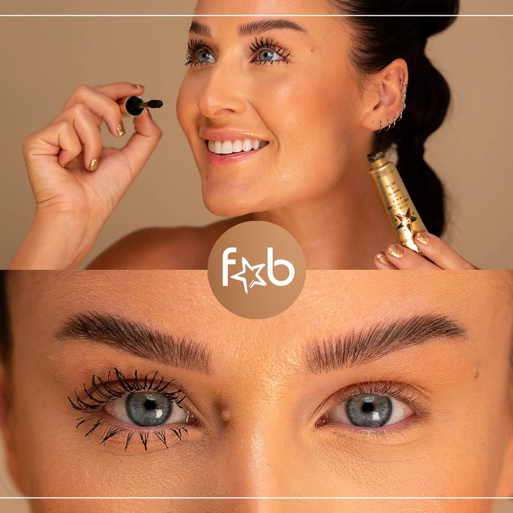 Fab Brows branding and 10ml tube ready for travel touch-ups.