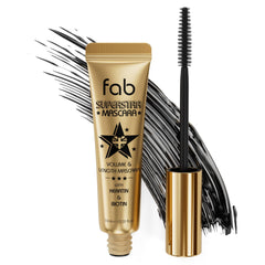 Fab Brows Fab Superstar Mascara wand delivers buildable volume for defined lashes.