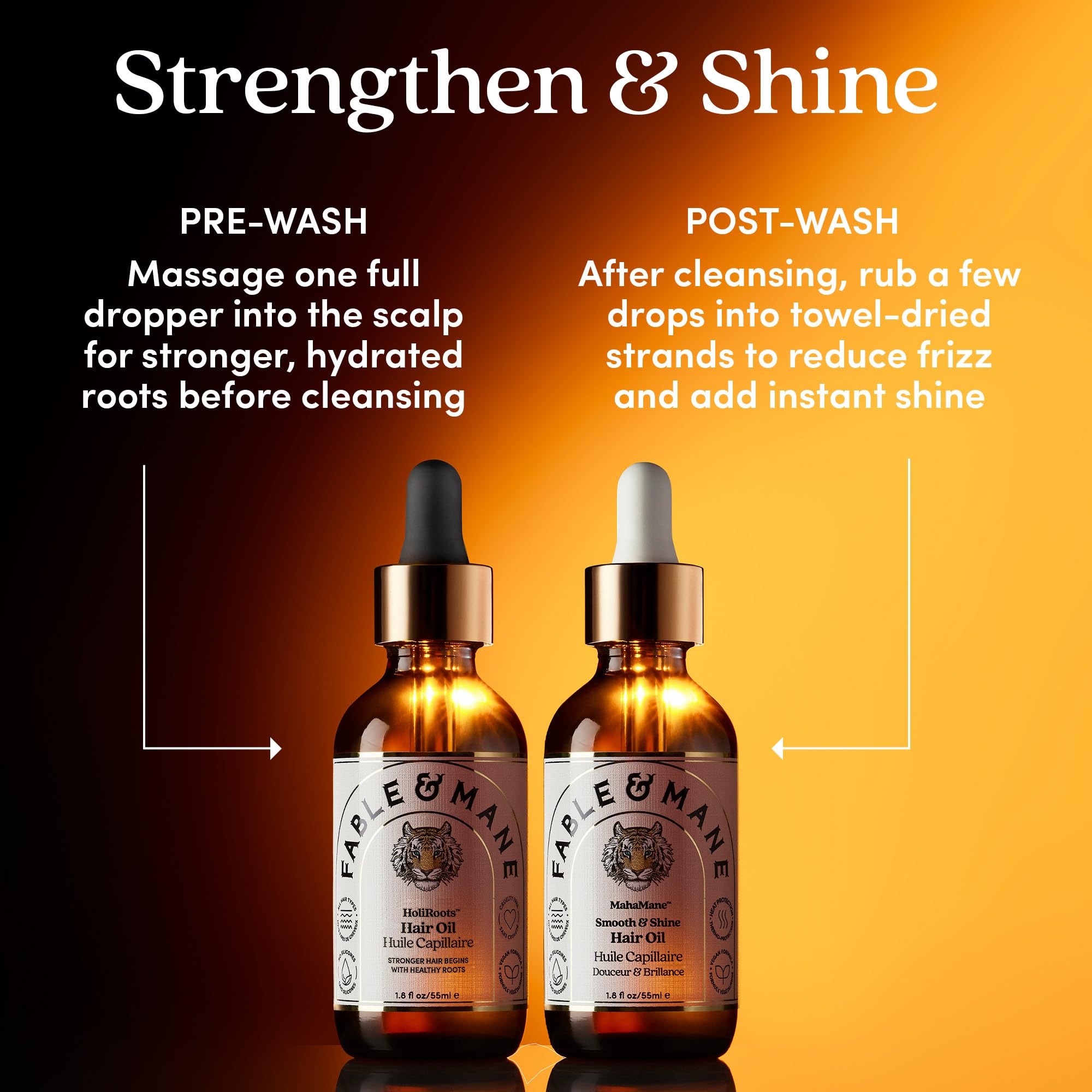 Fable & Mane MahaMane silicone-free formula safe for color-treated hair