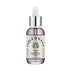 Fable & Mane amla soothing serum bottle showing pre-wash scalp nourishment for balance