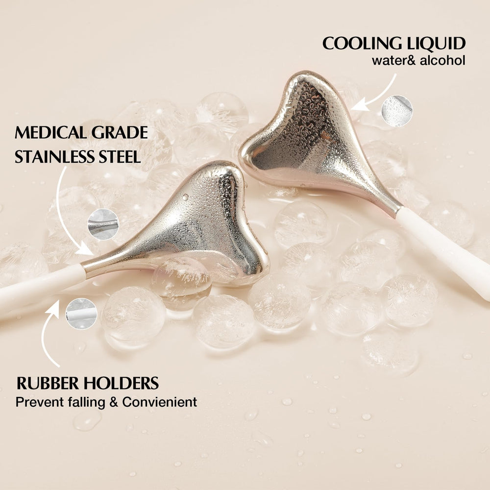 Fabludo 2-in-1 Gua Sha Cryo Sticks durable case enables organization.