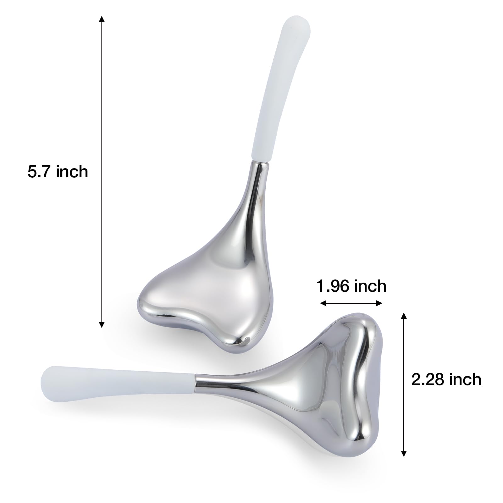 Fabludo 2-in-1 Gua Sha Cryo Sticks easy-clean design for hygiene.