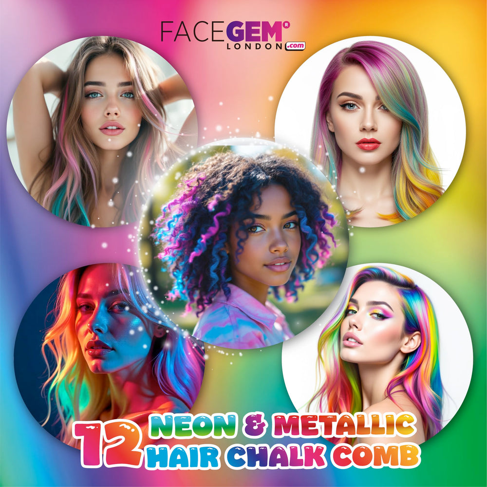 FACEGEM LONDON cosplay colour chalk to craft character-inspired accents