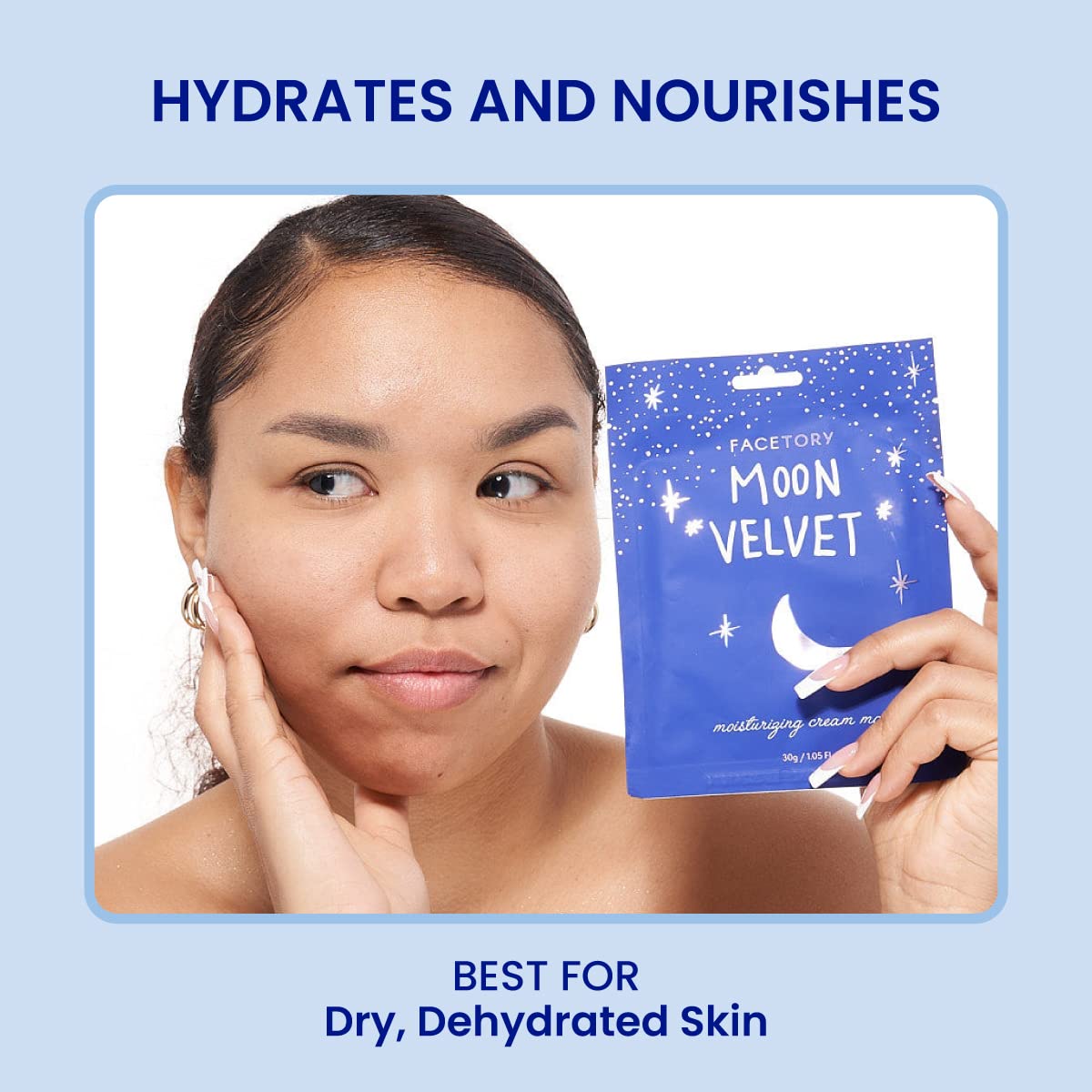 FACETORY Classic 5 Collection niacinamide mask for brighter even tone.