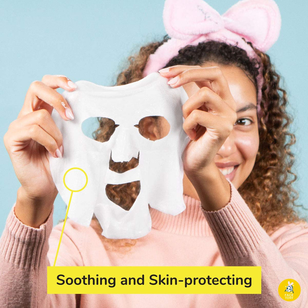 FACETORY Classic 5 Collection shea butter mask delivering deep moisturization.