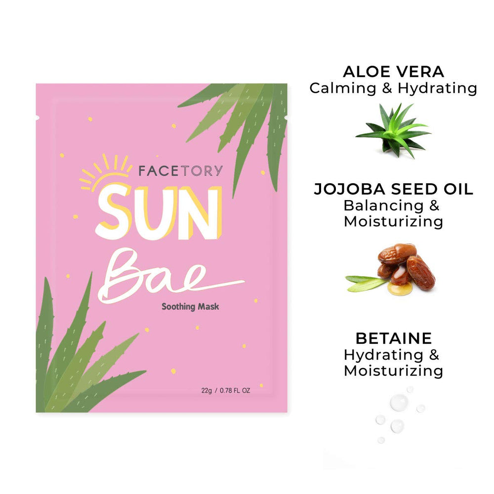 FACETORY purifying mask close-up targets impurities for clear skin.
