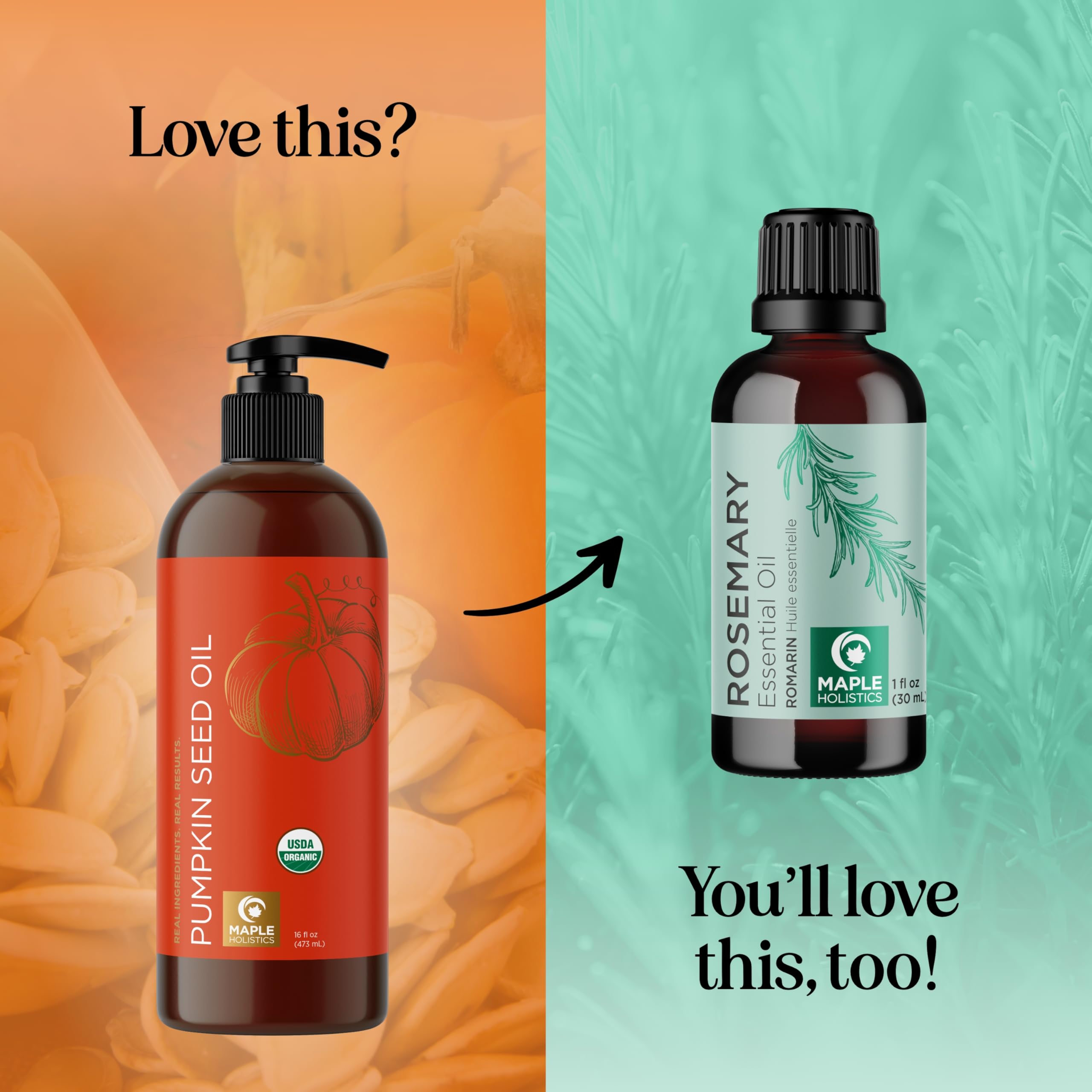 Facial oil application using pumpkin seed oil for gentle daily moisture