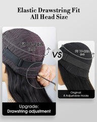 FACMOOD premium Brazilian human hair wig ready for heat styling and color experiments.