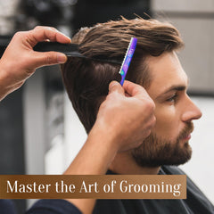 FACON ergonomic handle design offers comfortable grip for extended styling sessions