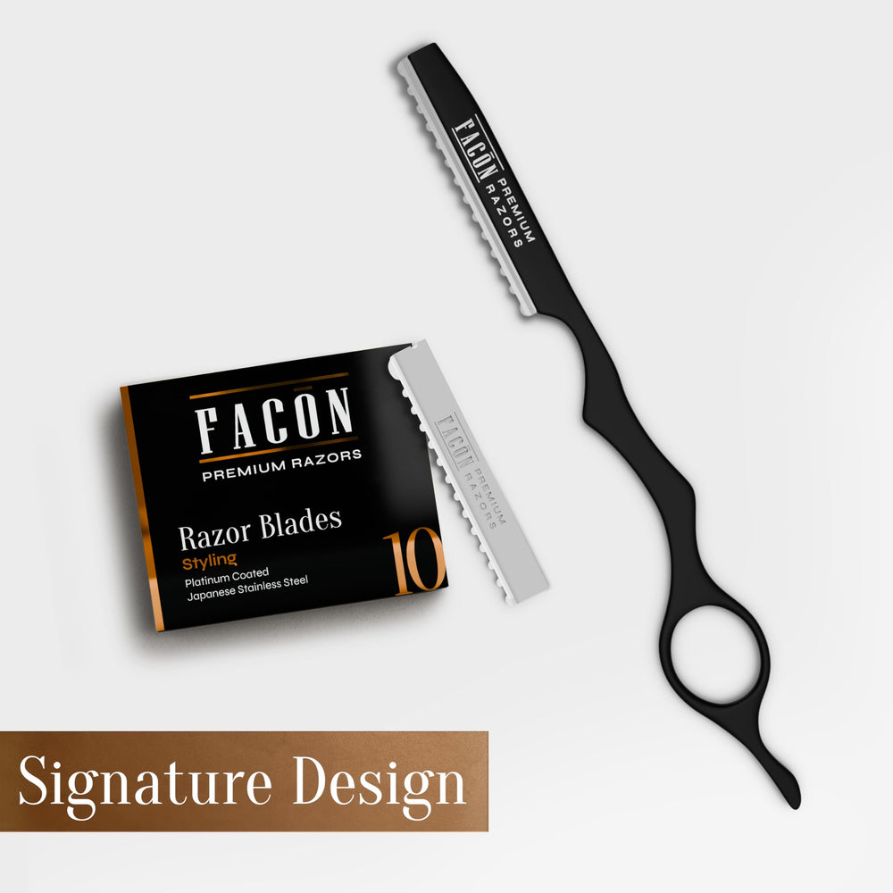 FACON Faether Razor for home grooming makes at-home styling simple and satisfying