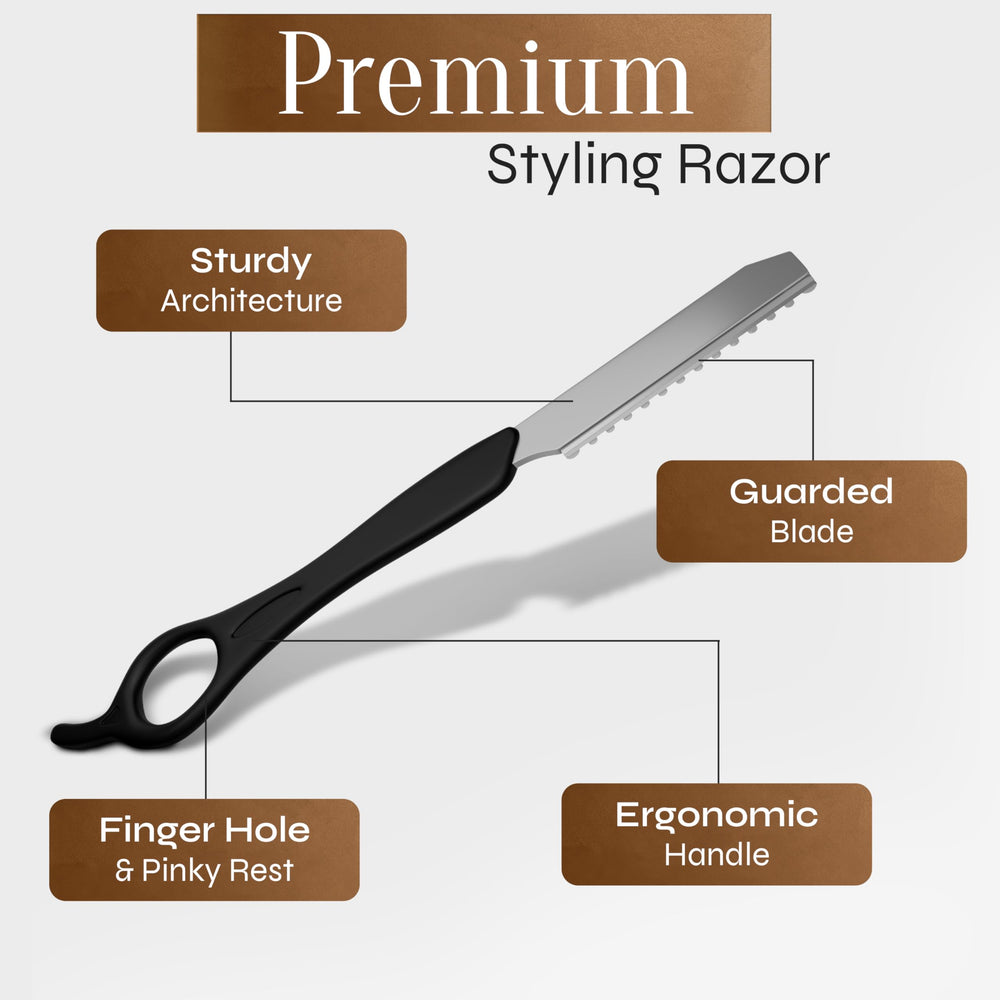 FACON professional hair razor for salon use showcasing premium construction and control.