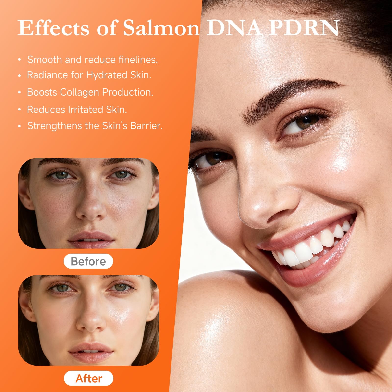 FaczUryn Salmon DNA Serum ampoules ready-to-use travel pack demonstrates portable skincare