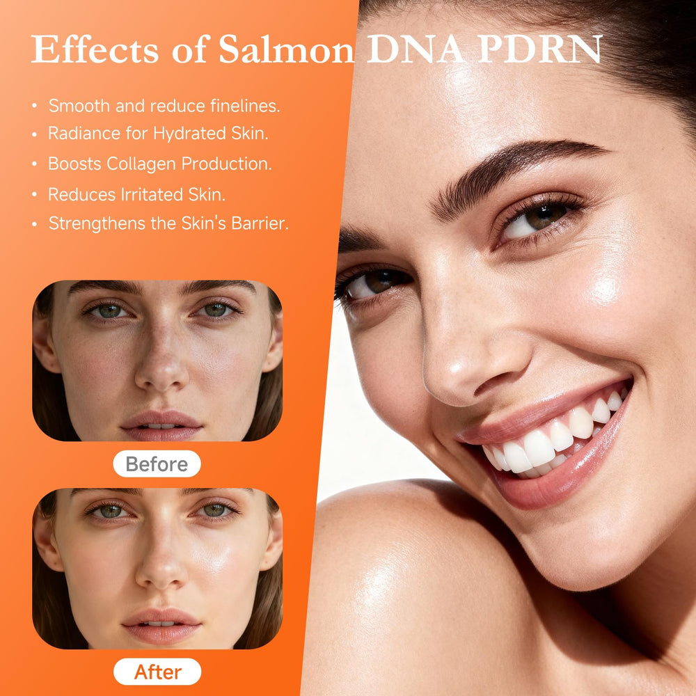 FaczUryn Salmon DNA Serum ampoules ready-to-use travel pack demonstrates portable skincare