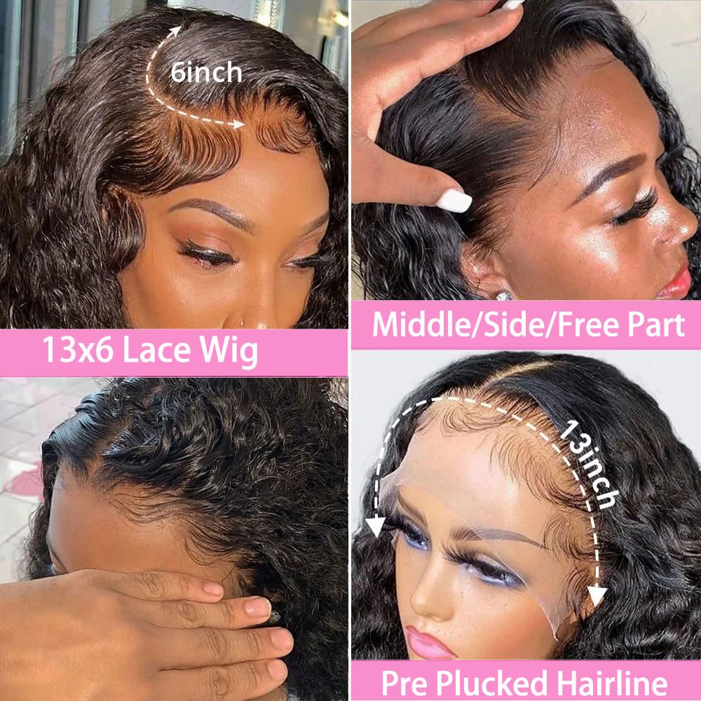 Fadaina 180-density volume wig provides full-bodied waves and bounce.