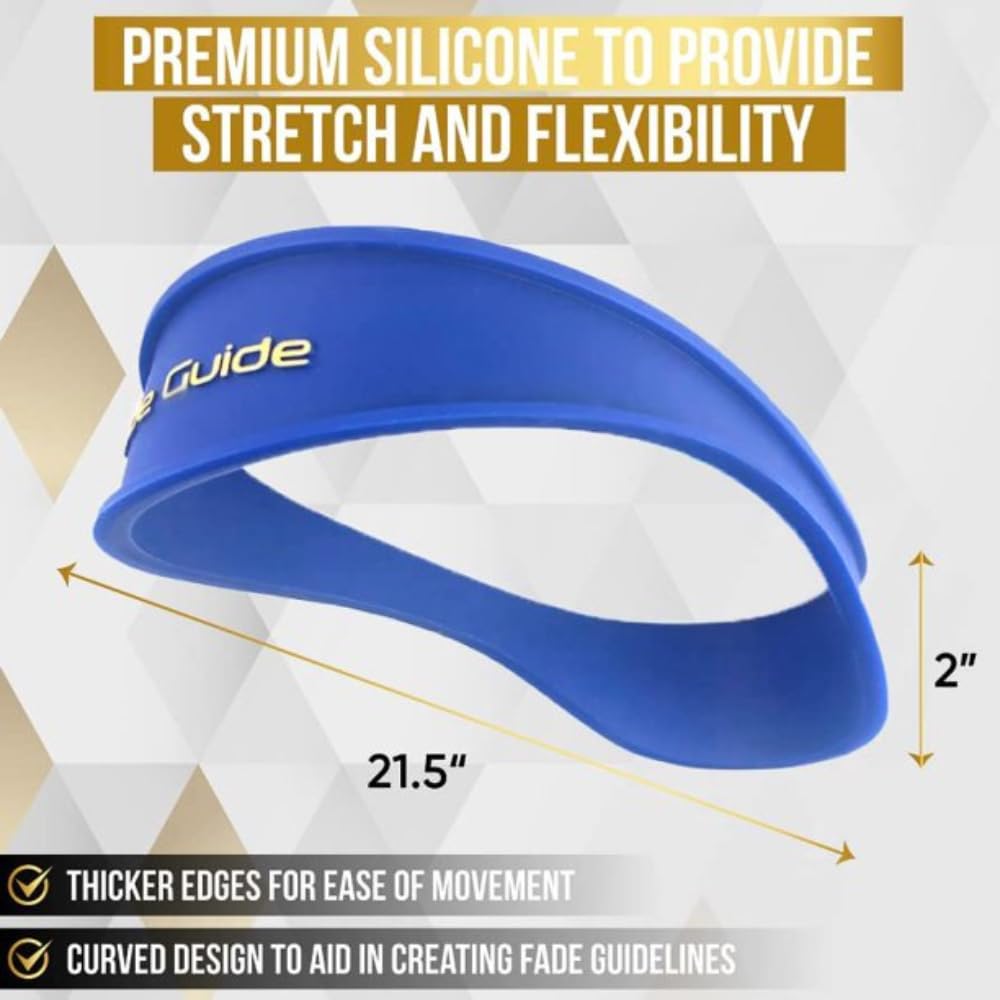 Fade Guide compact folding storage emphasizes portability for on-the-go grooming