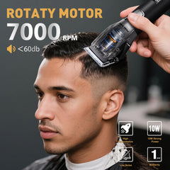 FADEKING hair clippers 7000rpm motor close-up for smooth, snag-free cuts