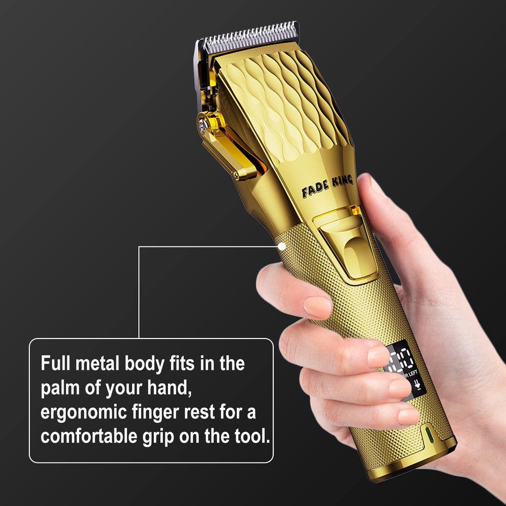 FADEKING travel storage case keeps tools organized during grooming