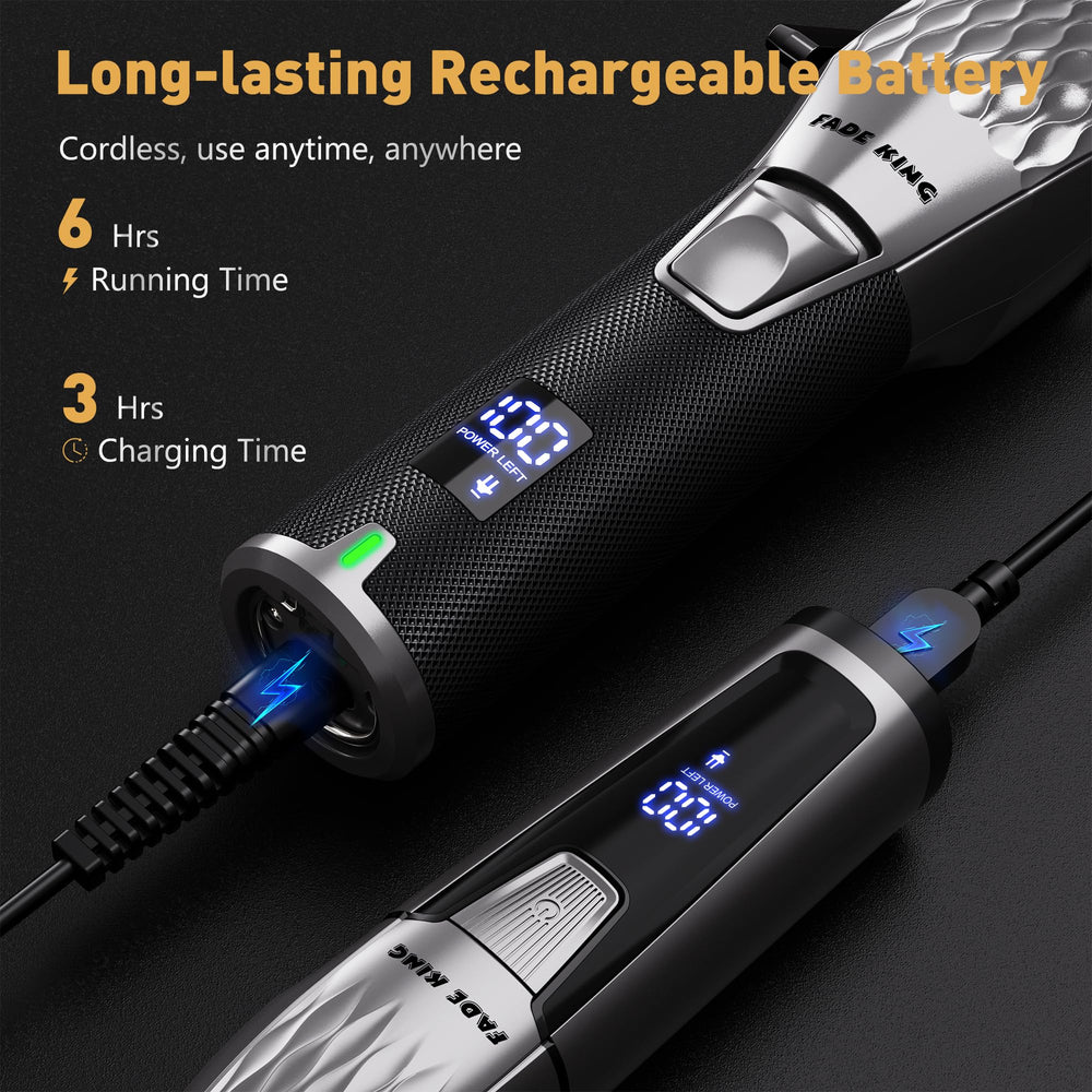 FADEKING USB charging cable included for convenient on-the-go powering